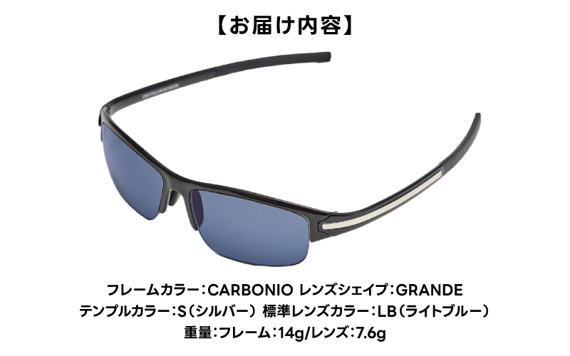 超軽量を実現したアクティブサングラス　DDG/001 標準（CA-GR-S-LB)