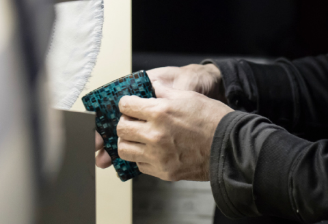 ＜KISSO＞sabae靴べら　horse　レッド レッド