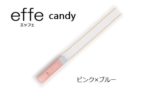 防災・防犯用 笛『effe（エッフェ）～candy～』ピンク×ブルー ピンク×ブルー