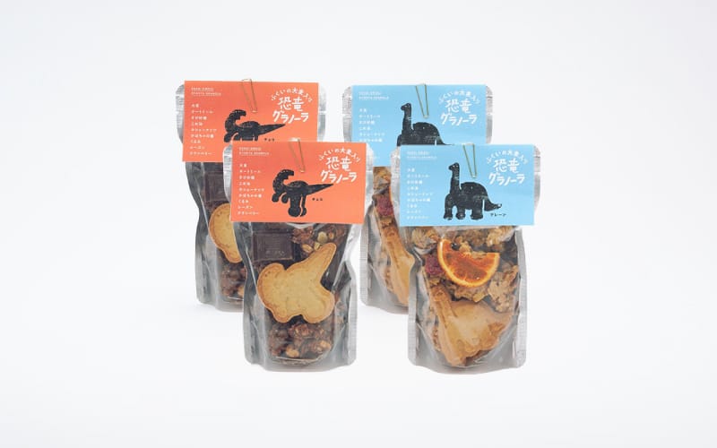 恐竜グラノーラ 4つセット