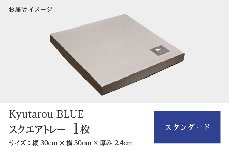 Kyutarou BLUE スクエアトレー スタンダード スタンダード