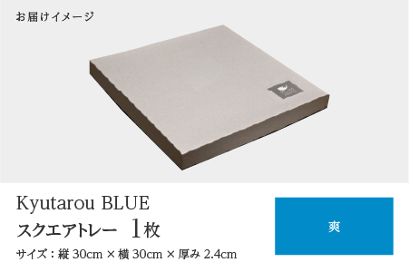 Kyutarou BLUE スクエアトレー 爽 爽