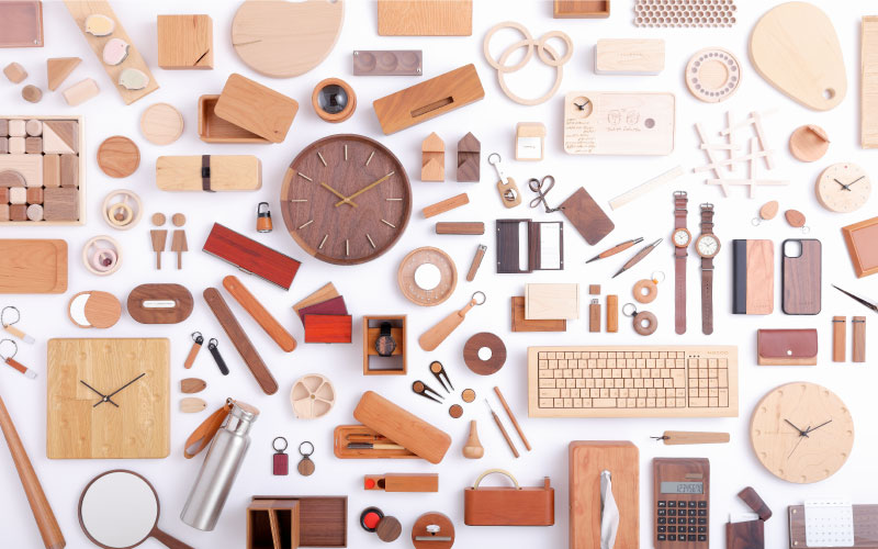 【Hacoa】おしゃれで美しいデザインの木製名刺入れ ウォールナット「Card Case Gentle」 ウォールナット