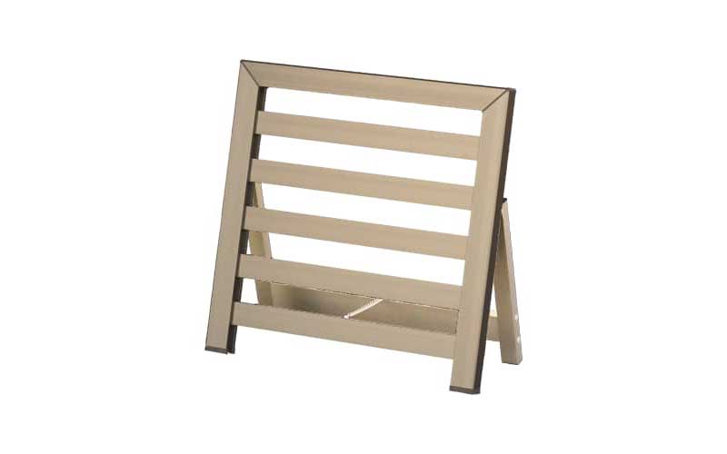 簡易フェンス ボーダータイプ/家まわり防犯･侵入防止柵 ステンカラー ステンカラー