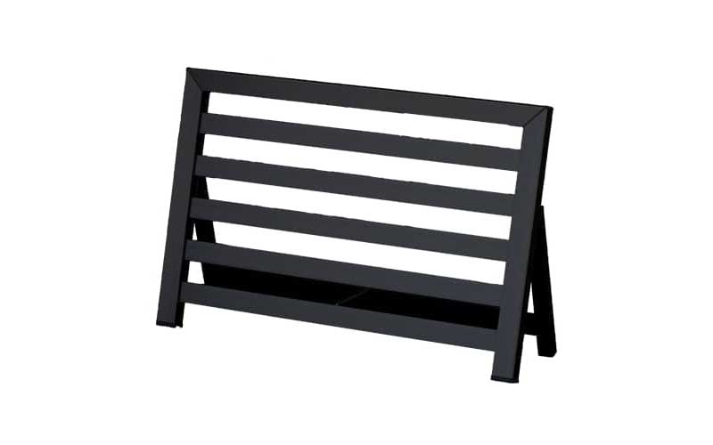 簡易フェンス ワイドボーダータイプ/家まわり防犯･侵入防止柵 ブラック ブラック