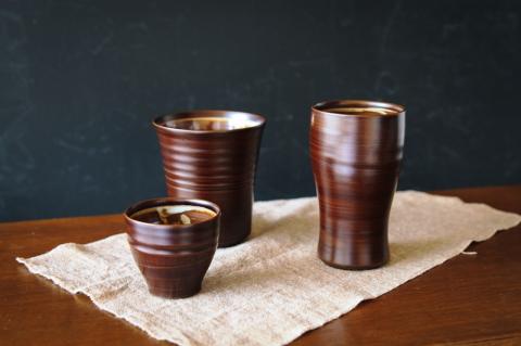 陶胎漆器『三酒の神器』セット