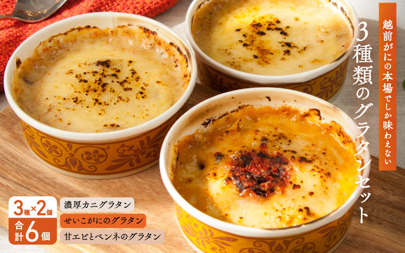 グラタンセット（2個×3種）