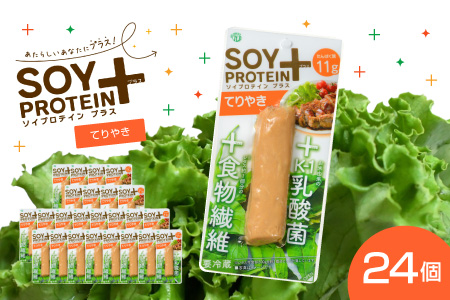 SOY PROTEIN＋ ソイプロテインプラス バータイプ 24個 / てりやき てりやき 24個（60g × 24個）