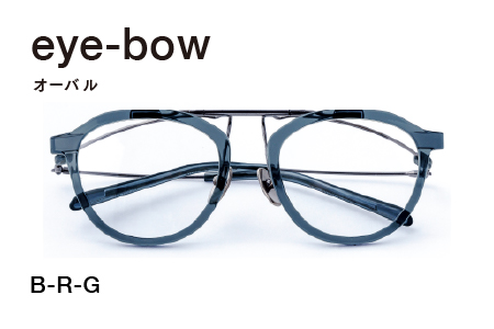 eye-bow オーバル B-R-G(グレー) B-R-G(グレー)