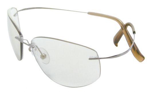 オールタイムサングラス　チタン　男性用／クリア 男性用／クリア