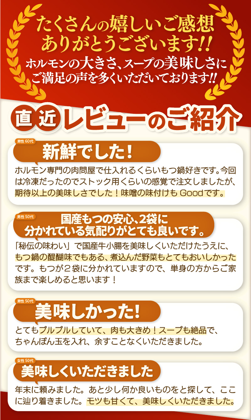 ぷるるんもつ鍋セット（約4～5人前）越前のホルモン屋 国産牛 ／ 価格下げました！ 味噌 モツ鍋 小腸 ホルモン 鍋 国産 国産牛 牛ホルモン おつまみ 冷凍 人気 やみつき キャンプ アウトドア [aw001-a005]