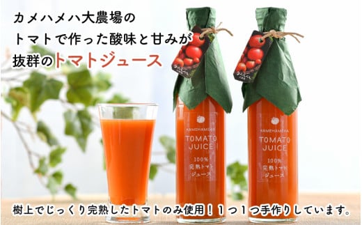 100％完熟トマトジュース 300ml×4本 《朝食に休息時間におすすめ》 [aw018-a001]