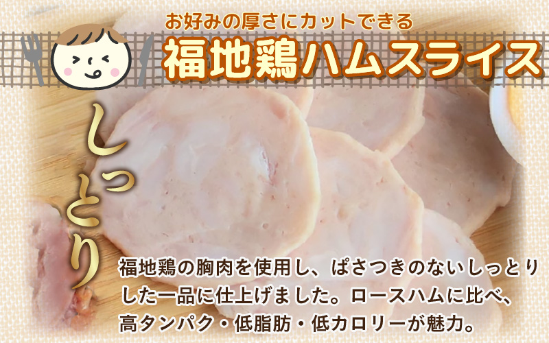 福井ブランド「福地鶏」詰め合わせ 5種 ＜燻製モモ・ハム・ウインナー・ソーセージが色々楽しめるお肉セット＞ ／ 鶏肉 チキン おつまみ 朝食 アウトドア ギフト 贈答 [aw036-a011]