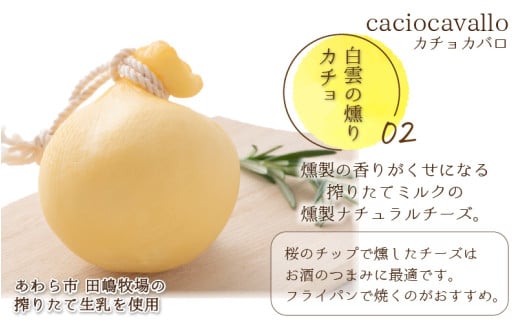 カチョカバロ 2種 詰め合わせ [aw054-a002]