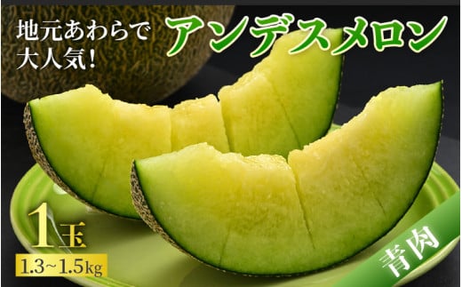 【先行予約】佐藤農園の赤肉と青肉食べ比べ計2玉（レノンメロン・アンデスメロン）農家直送 秀品 お届け！ / フルーツ くだもの 特産 旬 夏 果物 完熟  メロン 朝どれ 美味しい お取り寄せ 贈答 ※2026年6月中旬より順次発送 [aw069-a011]