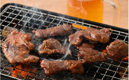 味付け 柔らか！牛ハラミ 300g×4袋（計1.2kg）約6～8人前 ／ 味付け肉 牛肉 小分け タレ漬け 焼肉 バーベキュー 冷凍 アウトドア やみつき 人気 [aw001-a006]