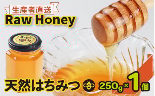 【天然はちみつ】 raw honey あわら蜜 1個 / 非加熱 生産者直送 蜂蜜 ミツバチ 純はちみつ ローヤルゼリー 生はちみつ みつばち [aw101-a001]
