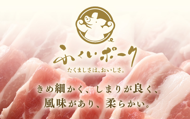 「福井県ブランド豚」ふくいポーク バラ焼肉 2.4kg（300g × 8パック）【 銘柄豚肉  豚ばら肉   国産豚肉 福井県産 ポーク 焼き肉 おかず 夕食 キャンプ飯 ぶたにく  使い勝手抜群  三元交配 肉  冷凍肉 小分け BBQ 】 [e02-b019]