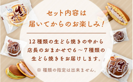 生どら焼き おまかせ 詰め合わせ 計15個 （お楽しみ 6～7種 ）どら焼の皮とクリームの多彩なバリエーション！【 たっぷり 詰合せ 食べ比べ 和スイーツ 生クリーム フルーツ どら焼き 個包装 冷凍 自分のご褒美 おやつ 贈り物 ギフト】 [e07-a017]