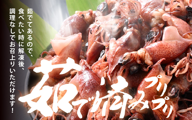 解凍するだけ ! 越前町産 ボイル済 ホタルイカ 満腹 計2kg（500g × 4P） 急速凍結 冷凍 ほたるいか 全国トップクラスの漁獲量【茹で ボイル 日本海 いか イカ 烏賊 福井県 魚介 海鮮 惣菜 さかな おつまみ 酒の肴 お取り寄せ グルメ 宅飲み 小分け 日常使い おすそわけ ギフト】 [e15-a055]