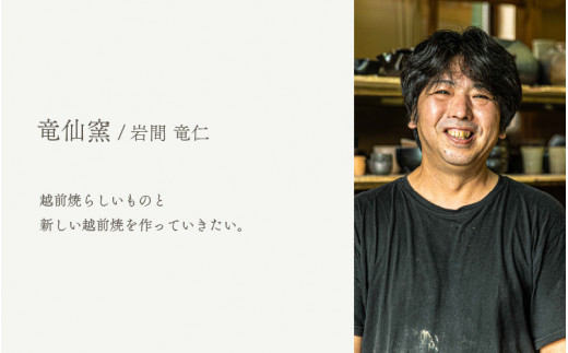 【越前焼】土ごころ ぐい吞 2個セット 竜仙窯【ビール 酒 コップ カップ マグカップ 食器  ギフト うつわ 電子レンジ 食洗器  工芸品 伝統工芸士 陶器 ハンドメイド 】 [e25-a040]