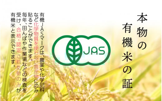 新米 令和7年産 有機JAS 米 越前コシヒカリ 5kg 福井県産【玄米】【有機栽培 JAS認証 人気品種 こしひかり 5キロ】 [e10-c004]