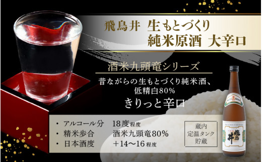 【先行予約】日本酒 越前の地酒 夏 四季の日本酒飲み比べ 720ml × 2本 江戸時代より創業 飛鳥井（あすかい）のお酒【2026年6月以降順次発送予定】 [e19-a024]