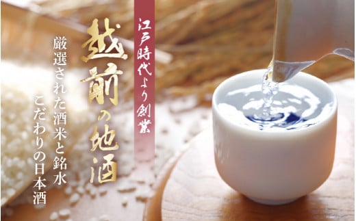 定期便 ≪計4回お届け≫お楽しみ 越前の地酒 四季の日本酒飲み比べ 蔵元よりお届け 計720ml × 8本 江戸時代より創業 飛鳥井（あすかい）のお酒 [e19-e002]