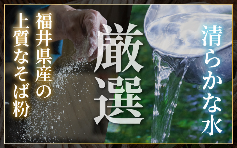 冷蔵 越前おろしそば 4人前（辛味大根・ねぎ・だし付）生蕎麦（保存料・防腐剤・添加物不使用）【ソバ  麺 年末 年越し ざるそば】【お届け希望日指定可能】美味しいそばのゆで方ポイント付 [e21-a007]