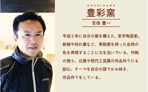 【越前焼】豊彩窯 セパレート お皿とカップ「くつろぎのうつわ」【福井県 マグカップ さら セット ギフト 伝統工芸品 陶器 陶磁器 湯呑み 小皿】 [e25-a010]