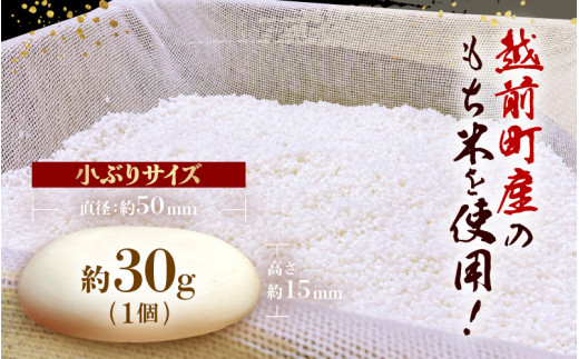 雪んこ餅 杵つき餅 丸小もち 計600g（30g × 20個 ）小さいサイズ餅 国産【雑煮 ぜんざい 年末年始 御馳走 添加物不使用 少量 小分け】 [e26-a010]