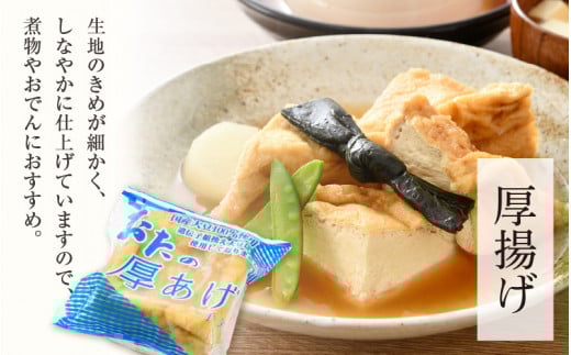 お豆腐 たっぷり詰め合わせ 6種 計11個【国産 大豆 豆腐 とうふ 厚揚げ がんもどき 食べ比べ】 [e08-a002]