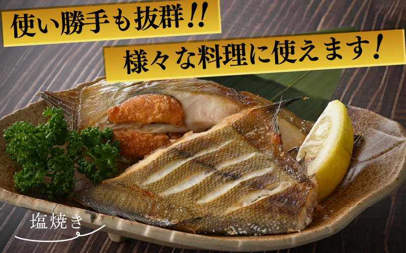 定期便 ≪12ヶ月連続お届け≫ 使い勝手抜群！福井県網元漁師が厳選 肉厚な越前産カレイの切り身（無塩）1kg × 12回 計12kg 【 たっぷり 焼き魚 煮付け バラ凍結便利 】 [e15-e004]