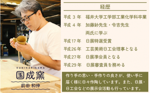 【越前焼】国成窯 雲遊刷毛目 お皿とカップ「くつろぎのうつわ」【福井県 伝統工芸品 陶器 陶磁器 カップ マグカップ さら セット おしゃれ 湯呑み 小皿】 [e25-a007]