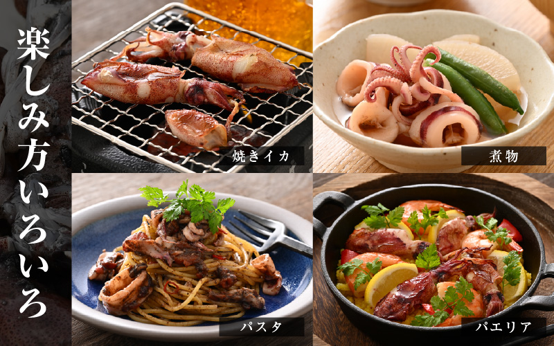 【急速冷凍】【訳あり】生いか 天然ケンサキイカ サイズ無選別 500g 定置網漁 皮むけ・サイズ不揃い【剣先いか 生イカ いか 白イカ いかめし いか焼き 姿焼き げそ 煮付け 海鮮 鮮魚 おつまみ】 [e15-a061]