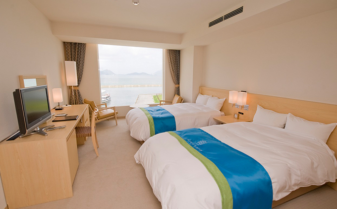 1泊2食付きペア宿泊券　料理コース～コースアズーロ～　お部屋タイプ～スタンダードツイン～