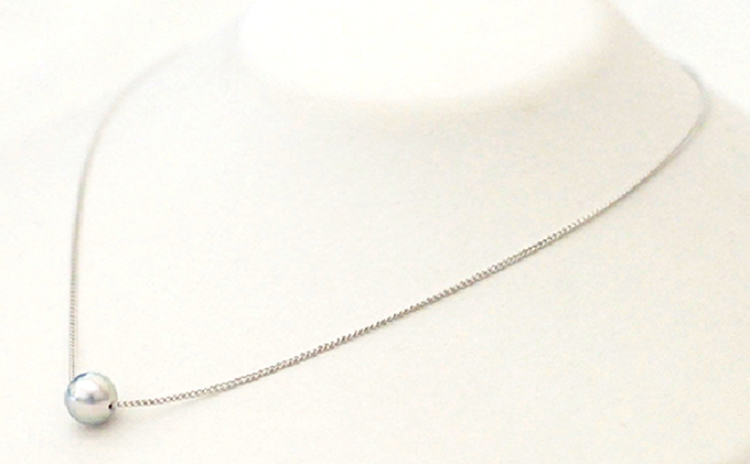 若狭パール 艶々あこや真珠 至宝の大珠8mm一粒ペンダント F