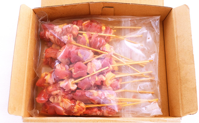 【国産･生冷凍】焼き鳥親もも串30本（1本約20g）