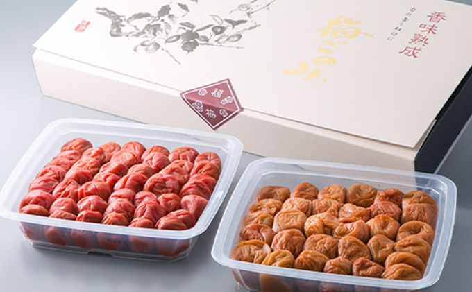 梅ごのみ(大) うす塩味・しそ漬梅ぼし約960gセット[髙島屋選定品］