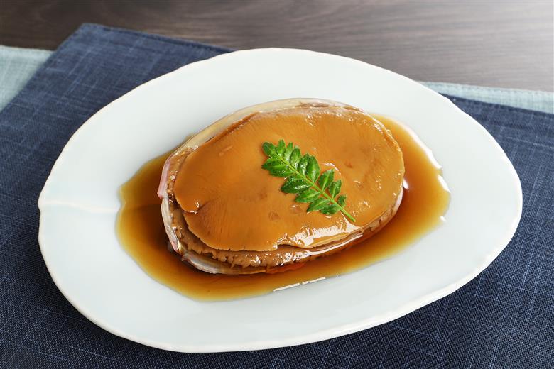 あわびの煮貝　「粋〆　完熟煮貝　山都三昧」80g以上 1個入り