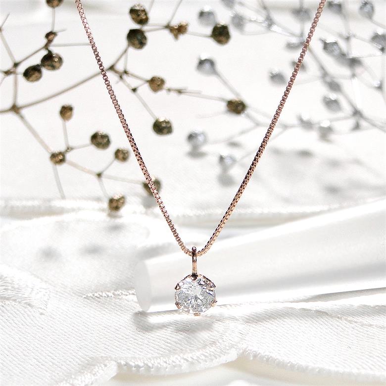 ＜ 甲府ジュエリー ＞K18PG　ダイヤ0.2ｃｔ　ＰＮ326491