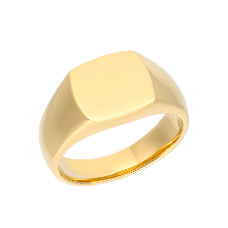 〈 甲府ジュエリー 〉K18 シグネットリング 26-7457