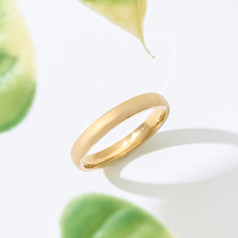 〈 甲府ジュエリー 〉K24 純金シンプルリング 20-4479