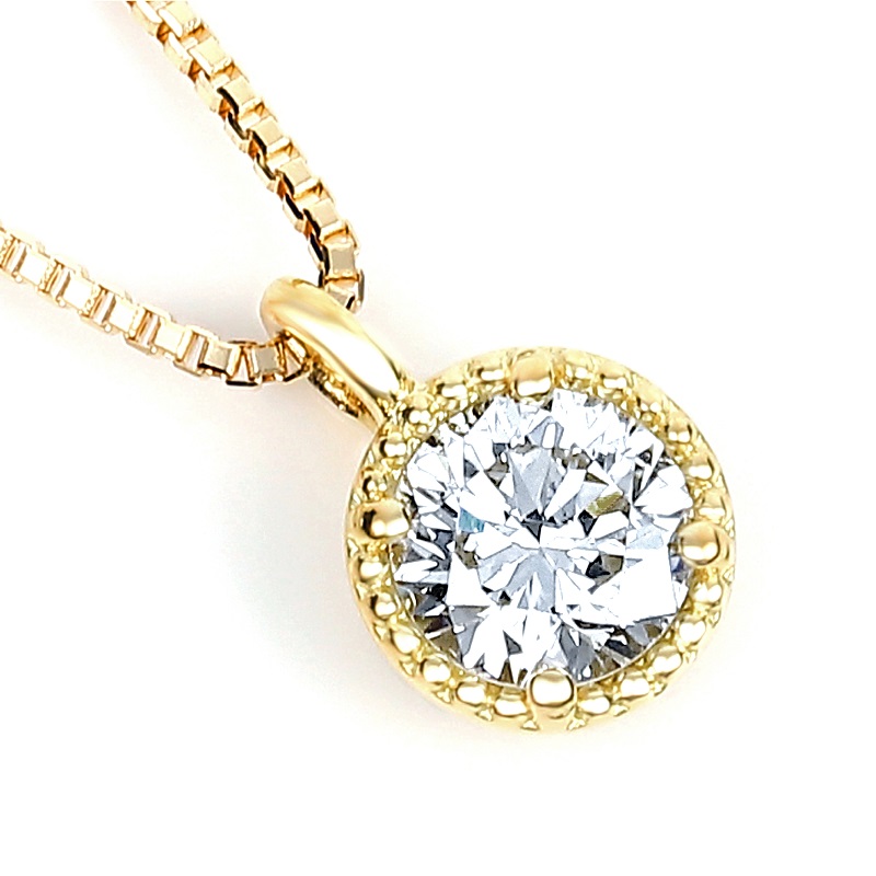 ＜ 甲府ジュエリー ＞鑑定付きVSダイヤモンド0.2ＣＴペンダント　P6012DI-Y