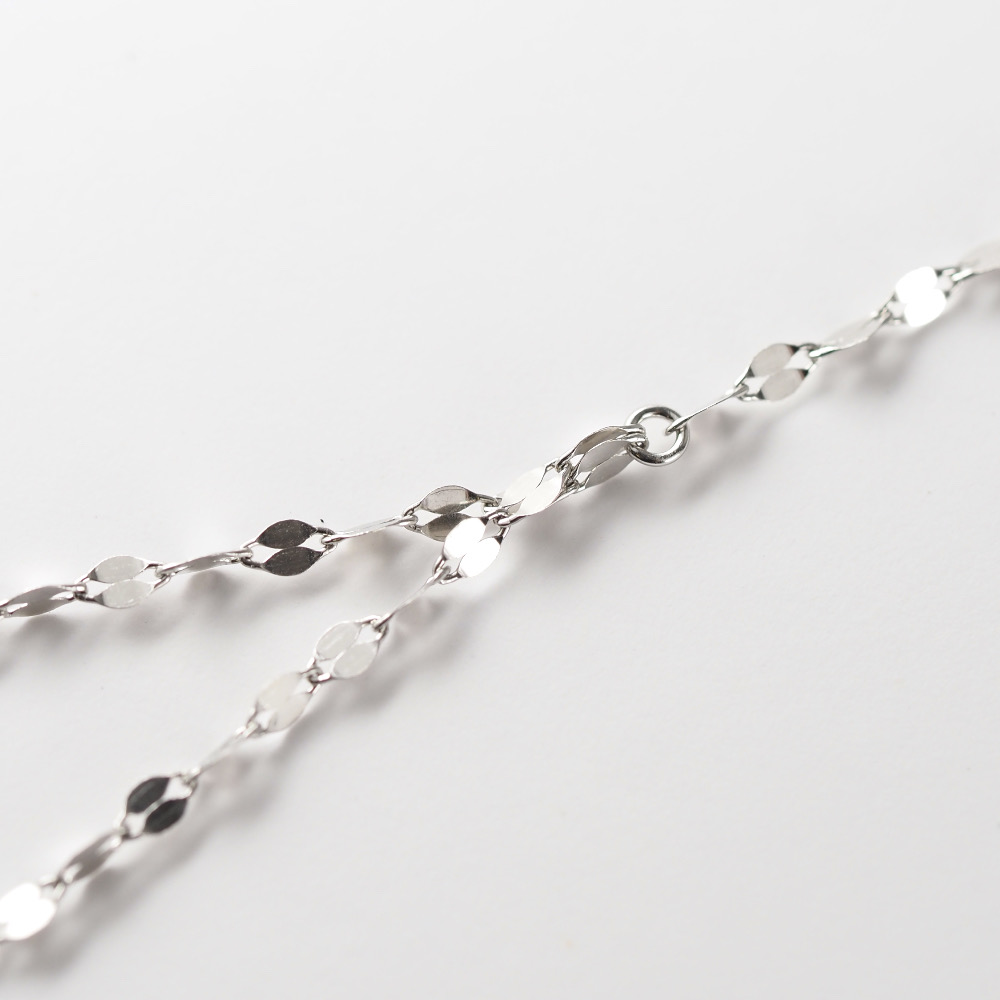 〈 甲府ジュエリー 〉Pt999/純プラチナ　2連ネックレス 【10398】