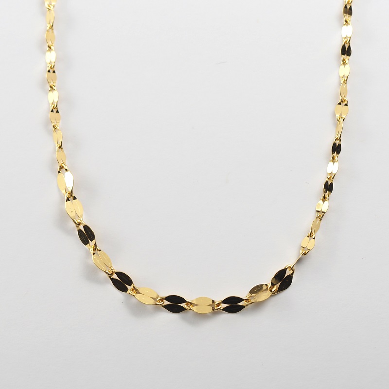 ＜ 甲府ジュエリー ＞K24 pure gold/ピュアゴールド グラデーション ネックレス　0014203