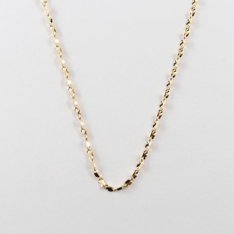 〈 甲府ジュエリー 〉K18 ami/アミ ネックレス 45cmスライド 0014352