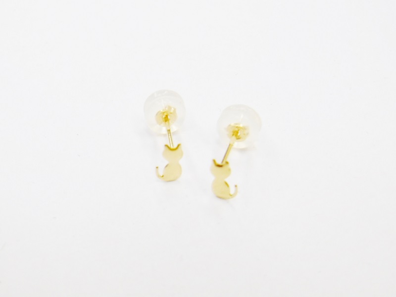 〈 甲府ジュエリー 〉K18ﾈｺﾓﾁ-ﾌﾋﾟｱｽ地金(PE7504)