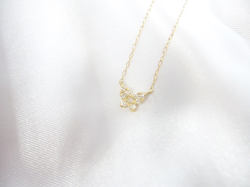 〈 甲府ジュエリー 〉K18 ﾀﾞｲﾔﾍﾟﾝﾀﾞﾝﾄ0.12ct(K25467)