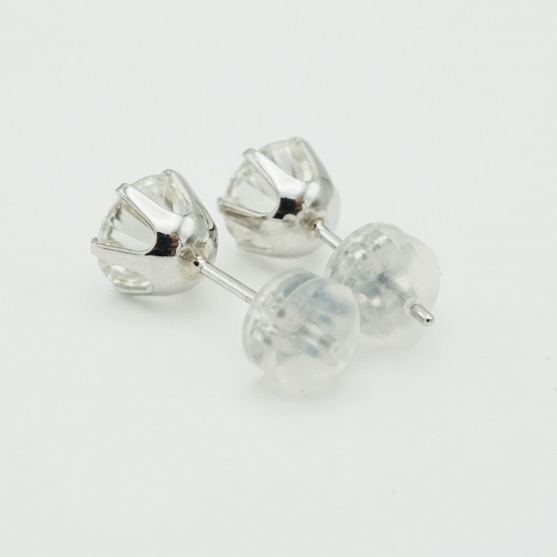 〈 甲府ジュエリー 〉PT900LGD計2.0ctUP!ピアス LD0016